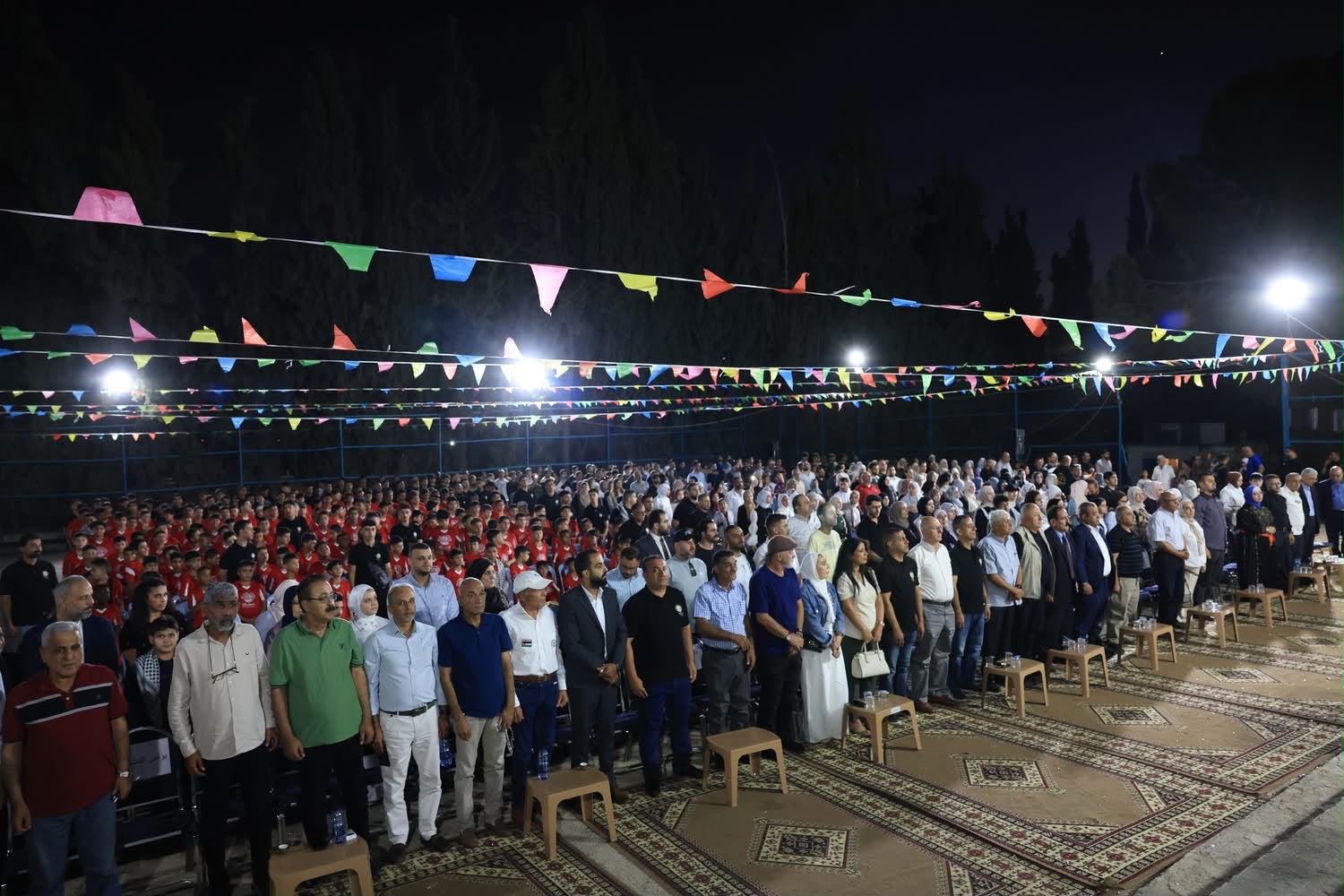 تكريم السيد ميشيل الصايغ تقديرًا لدعمه ورعايته للحفل